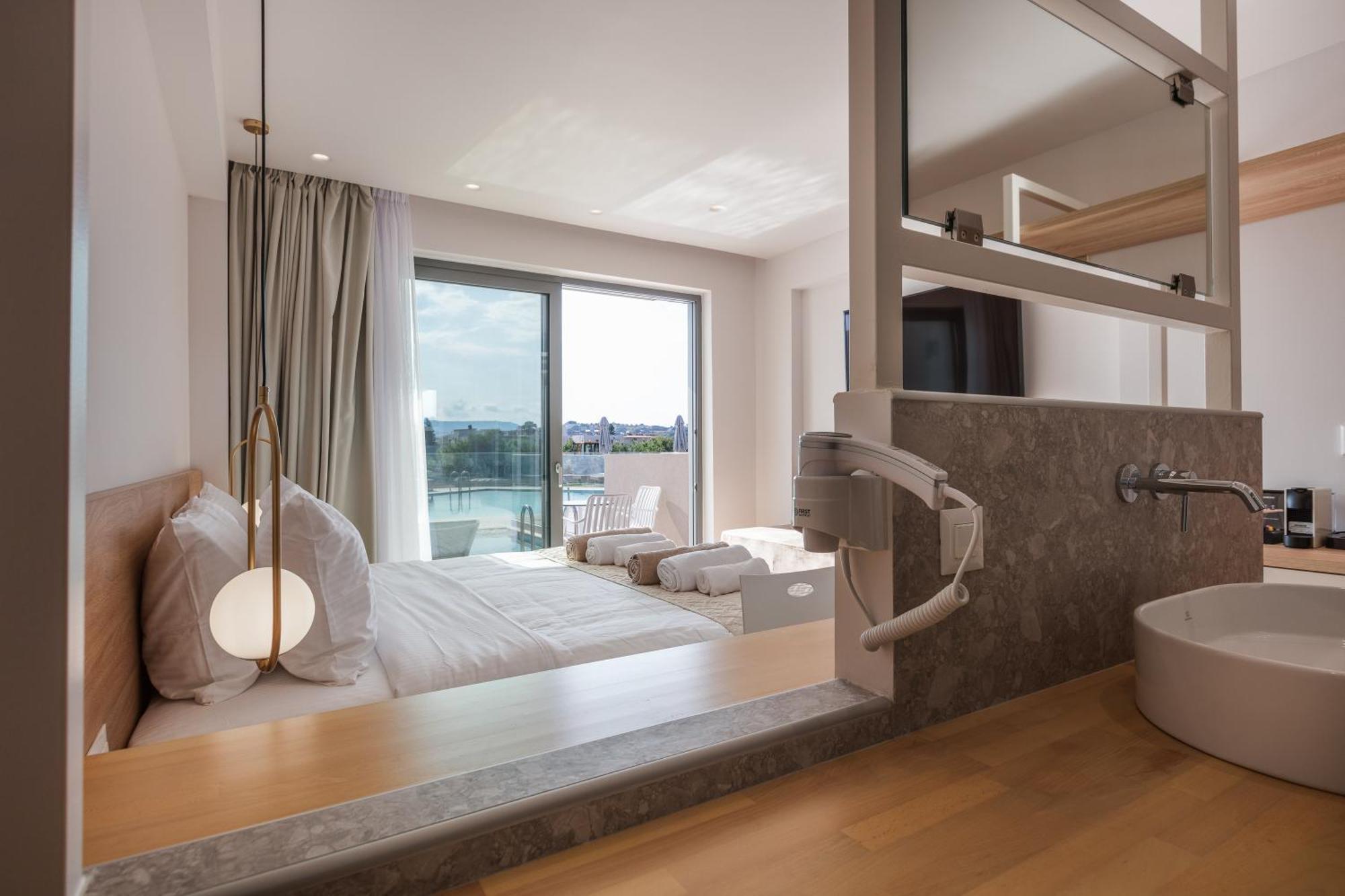 Nima Boutique Hotel (Adults Only) Paralia Kourna Exterior foto
